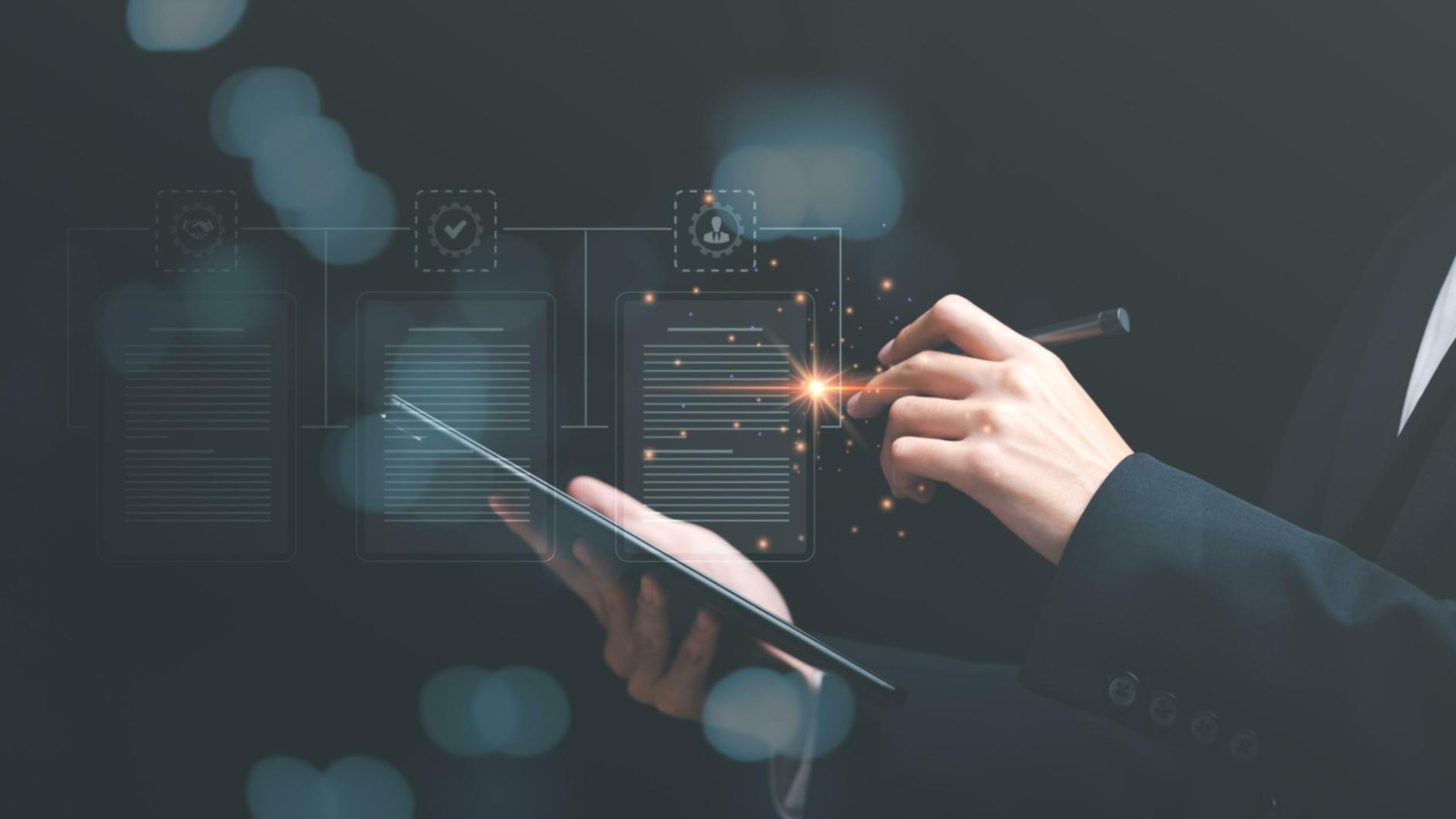 Teilnehmer beim praktischen SEO-Audit-Workshop mit Analyse-Dashboard